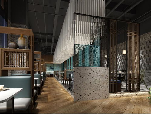 陕西餐厅装修设计施工,餐饮店装修 西安东朗装饰工程